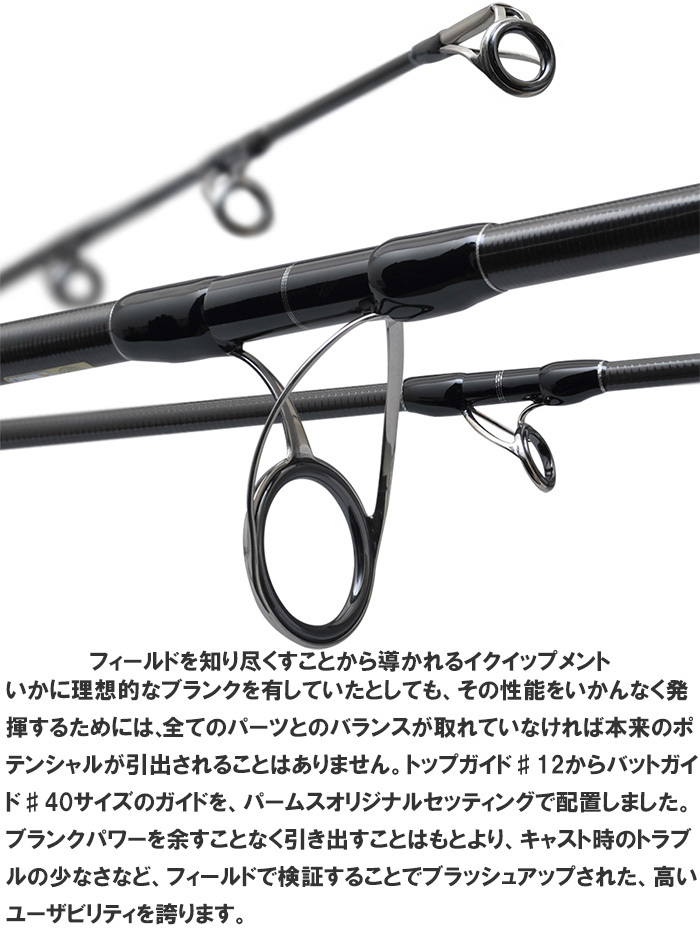 PALMS 【ショアジギング ロックショア パームス J.custom サーフスター