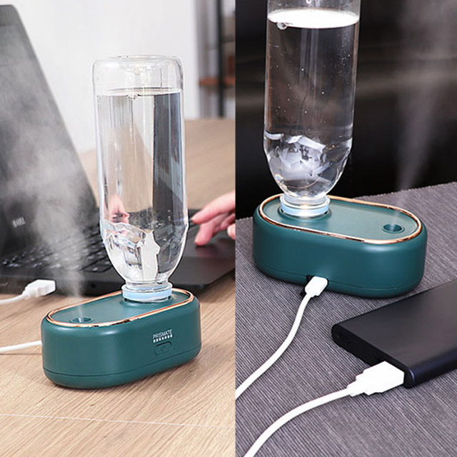ペットボトル式加湿器 充電式コードレス加湿器 ペットボトル式 USB充電