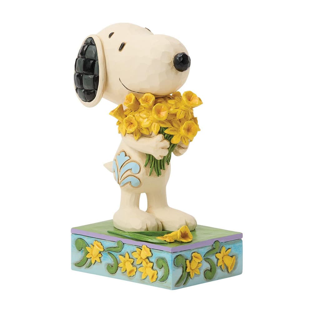 Snoopy with Daffodils スヌーピー ウィズ ダフォディルズ - Jim Shore