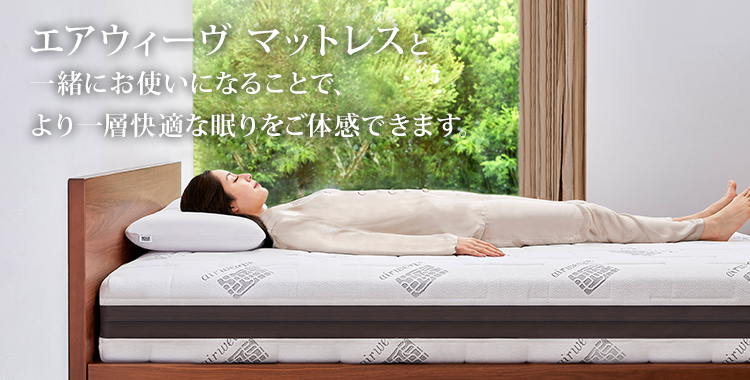 エアウィーヴ（airweave） ピローケース スリム シルクタッチ 【ピロー