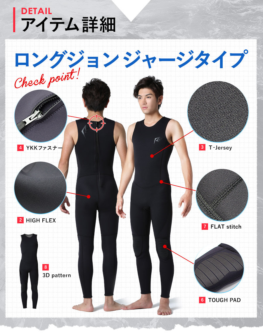 WESTウエットスーツ 圧縮ジャージ4ミリフル MLサイズ相当 WEST