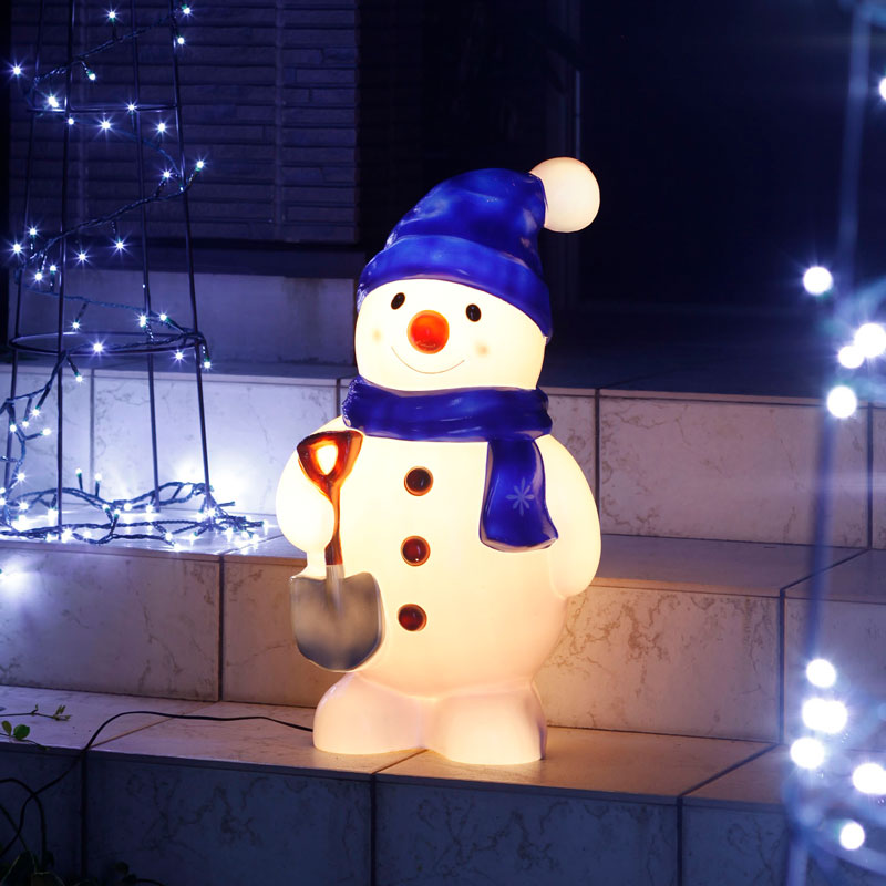 タカショー イルミネーション 屋外 雪だるま LED ライト クリスマス