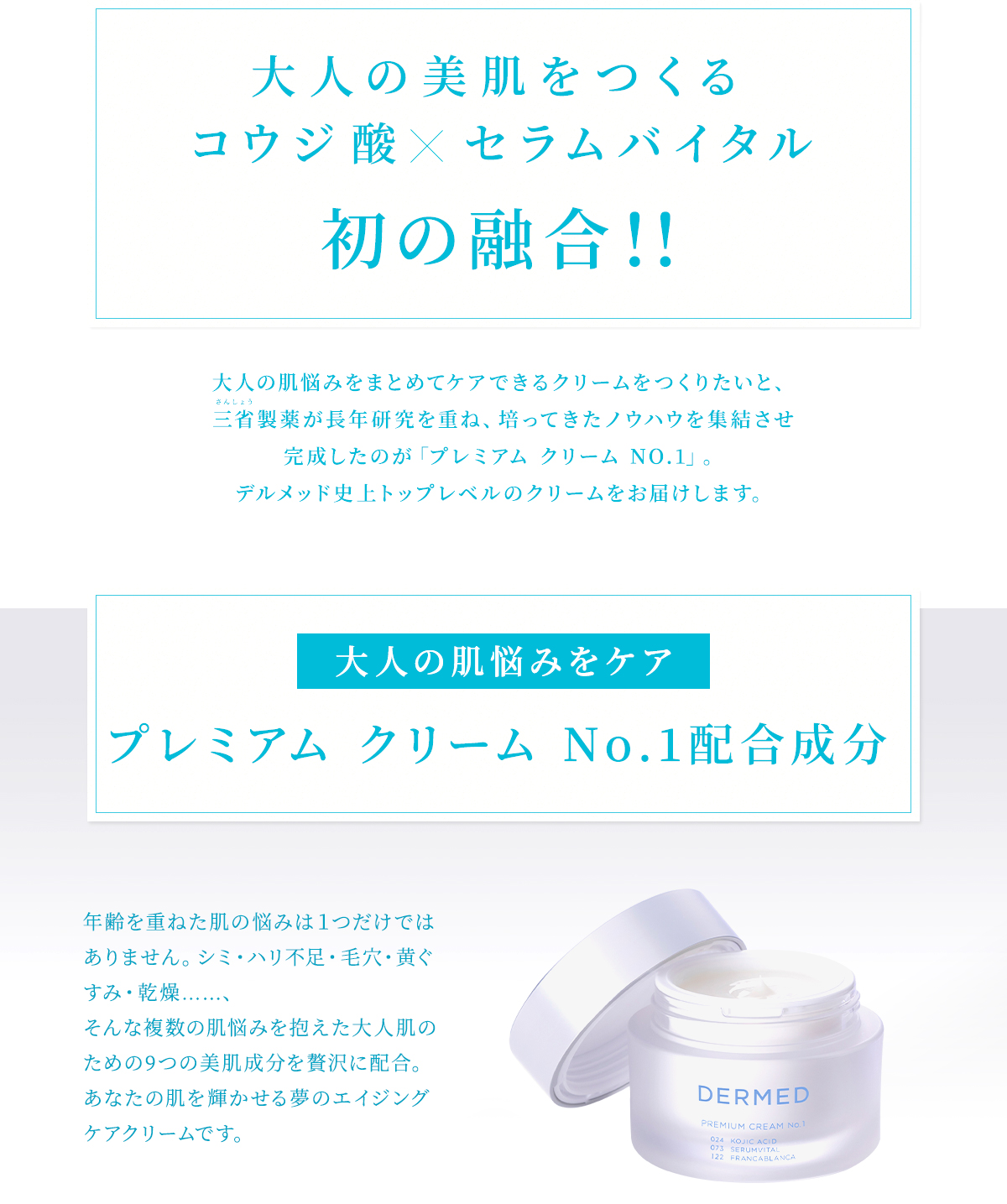 DERMED（デルメッド） 【デルメッド公式】プレミアムクリーム No.1