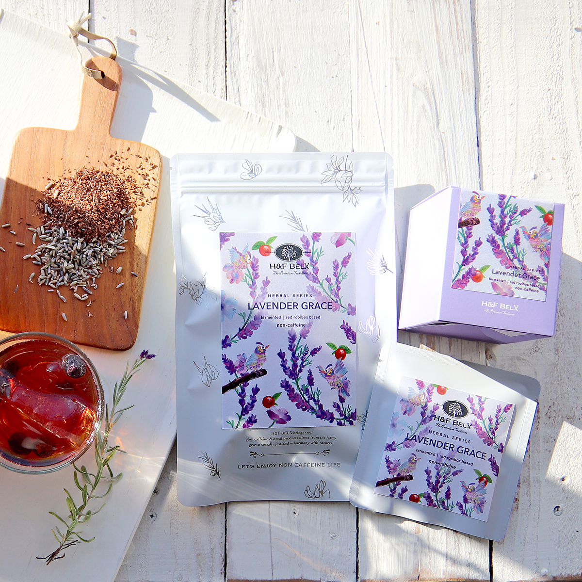 H＆F BELX ラベンダーグレイスルイボスティー1.5g×30包 ノンカフェイン