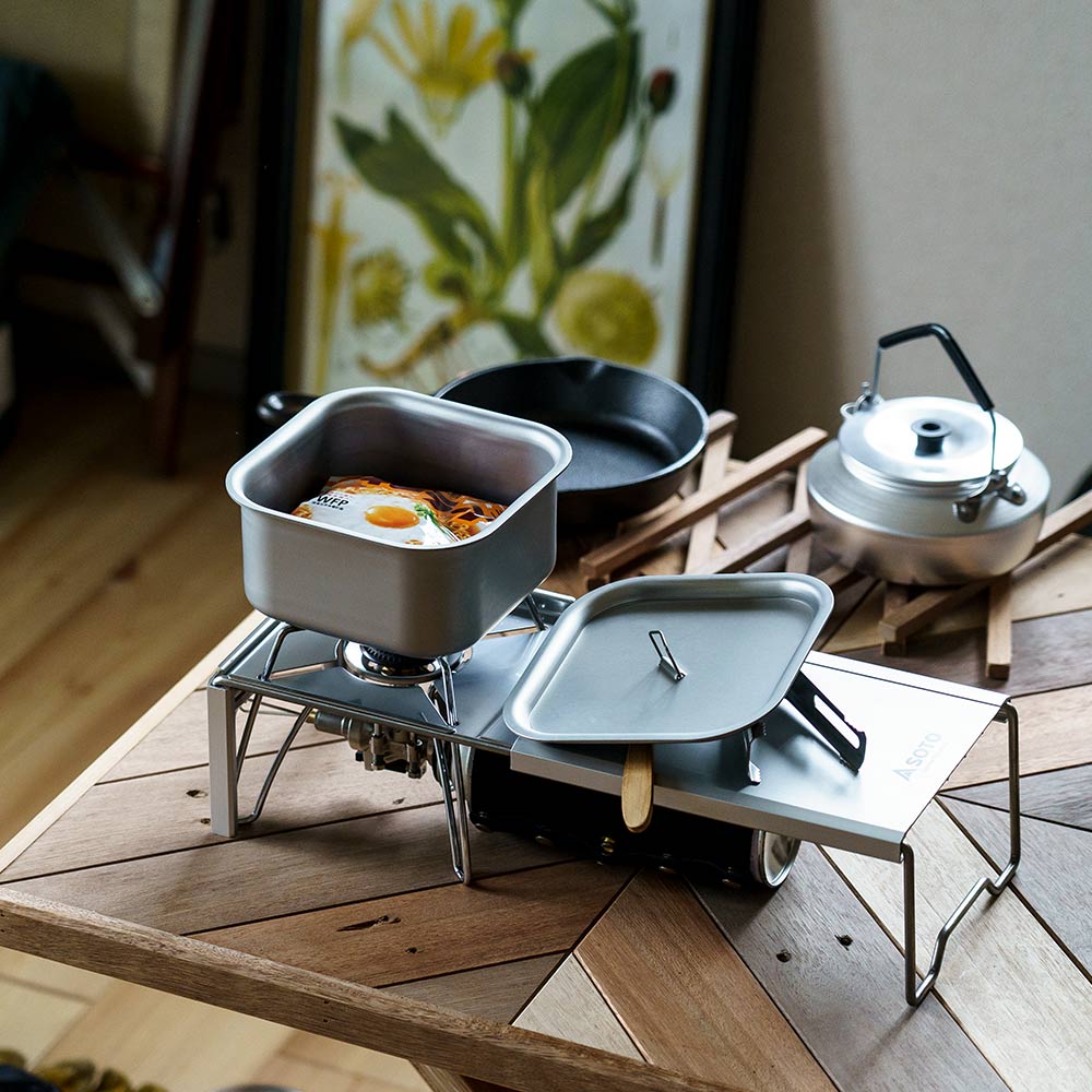 SOTO ミニマルクッカー角 ST-3108 : イエノLabo. - 通販 - Yahoo