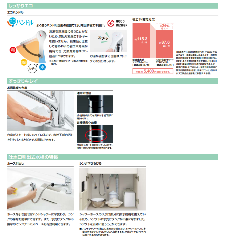 LIXIL（リクシル） キッチン用水栓金具 オールインワン浄水栓 AJタイプ