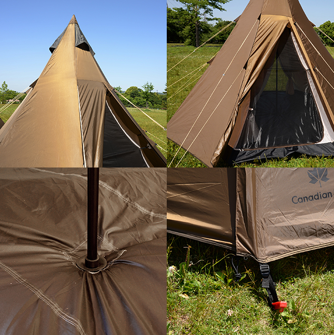 カナディアンイースト・新作テントシリーズ│ロッジ