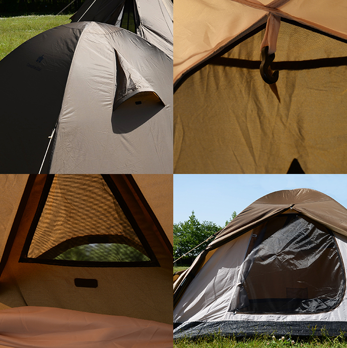 カナディアンイースト・新作テントシリーズ│ロッジ