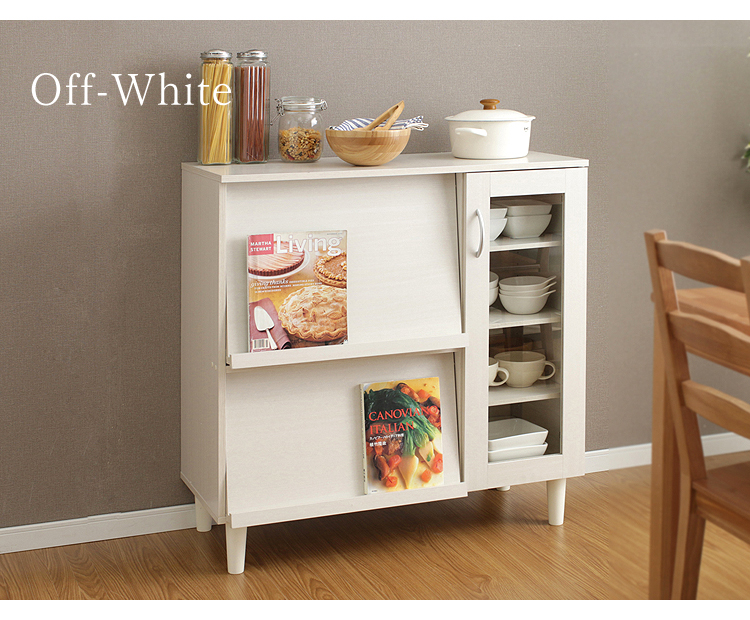 IRIS OHYAMA（アイリスオーヤマ） キッチン収納 キャビネット 食器棚