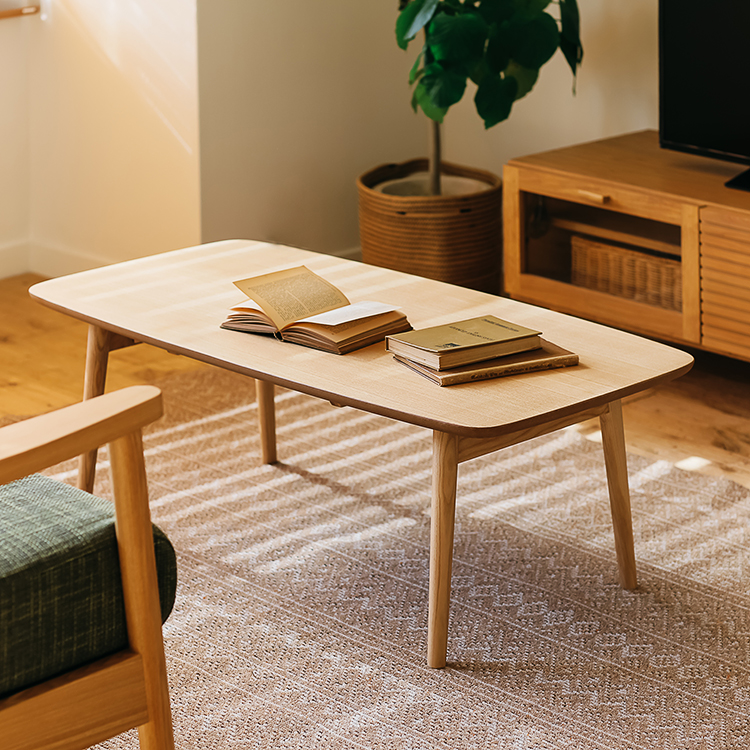 折りたたみテーブル Henry 木製 アッシュ 北欧 ナチュラル おしゃれ