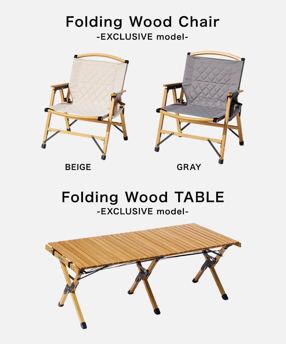 WAQ 【WAQ x URBAN RESEARCH DOORSコラボ】フォールディングウッド