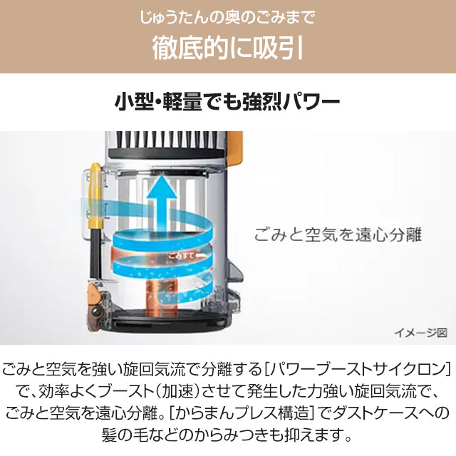 日立（HITACHI） コードレススティッククリーナー パワーブースト