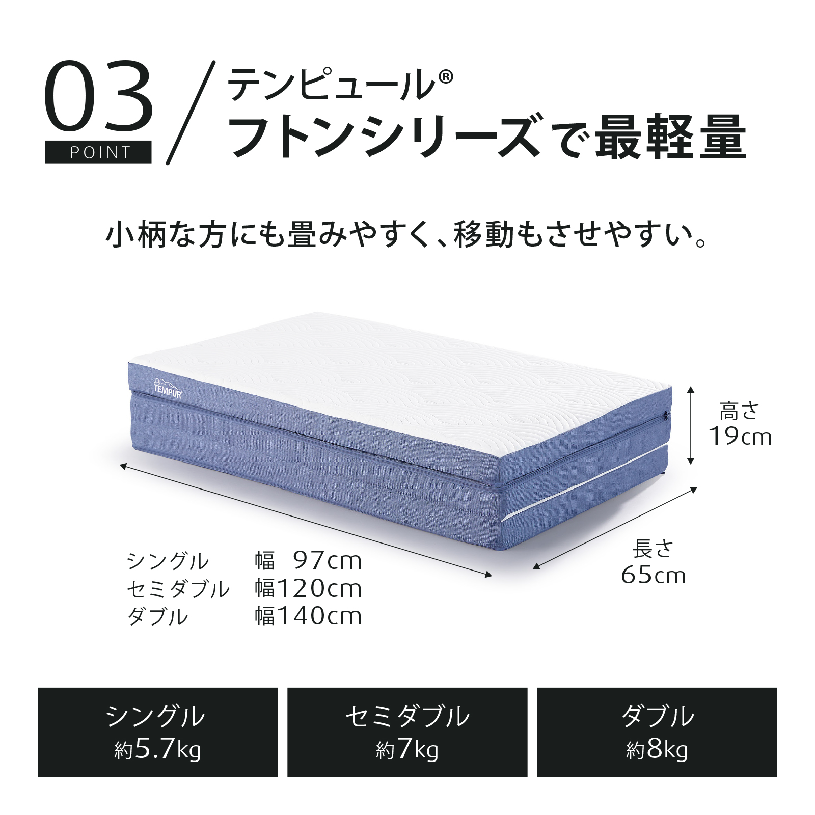 テンピュール（TEMPUR） 21%OFF 3/22(日)まで | 公式ストア限定