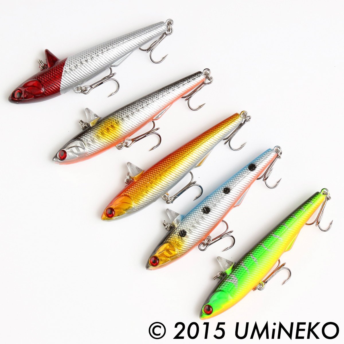 ローリング ベイト アクション シンキング ミノー セット ウミネコ