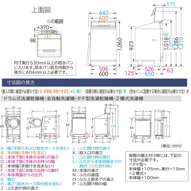 日立（HITACHI） ビートウォッシュ 洗濯機 洗濯・脱水容量12kg BW