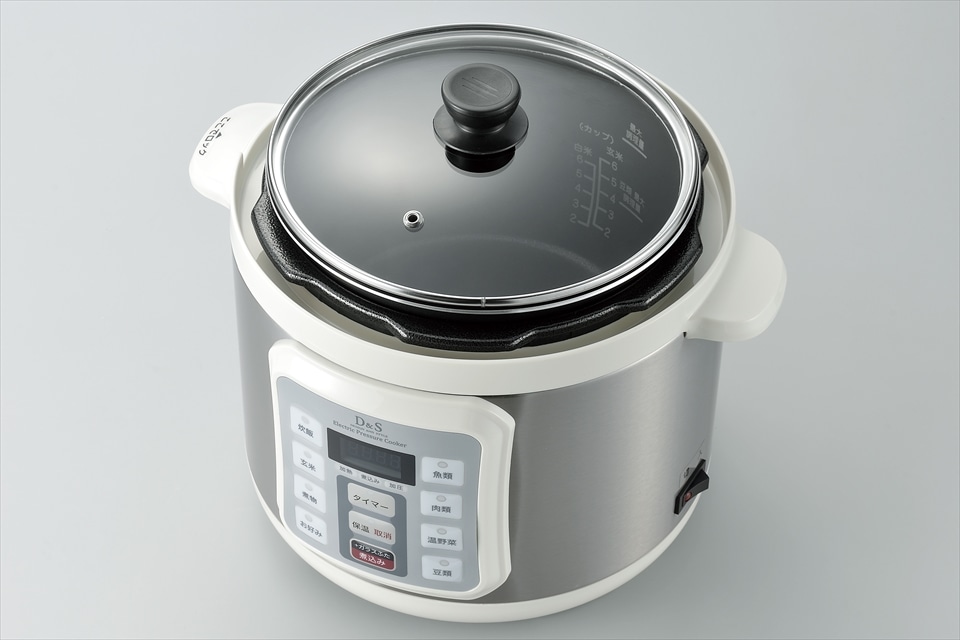 セール／【☆在庫限り☆】D＆S 家庭用マイコン電気圧力鍋4.0L