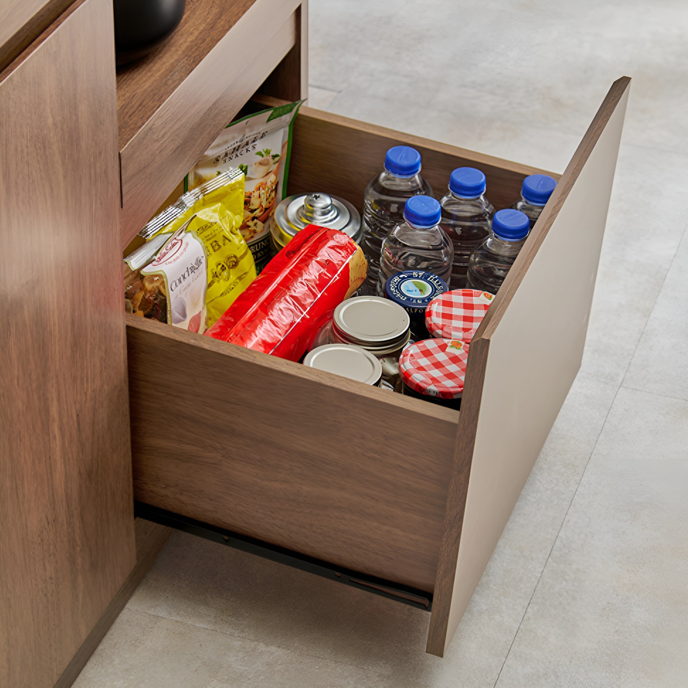 キッチンラック ハイタイプ ヴィンテージ調 家電収納 幅87cm （ レンジ