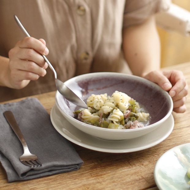 Jarsのスーププレート・パープルユニ:オレンジページ shop通販｜JRE