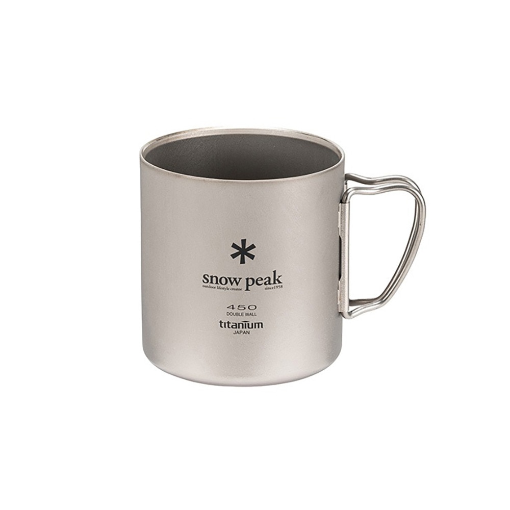 スノーピーク コップ マグカップ 保温 保冷 チタンダブルマグ 450ml MG
