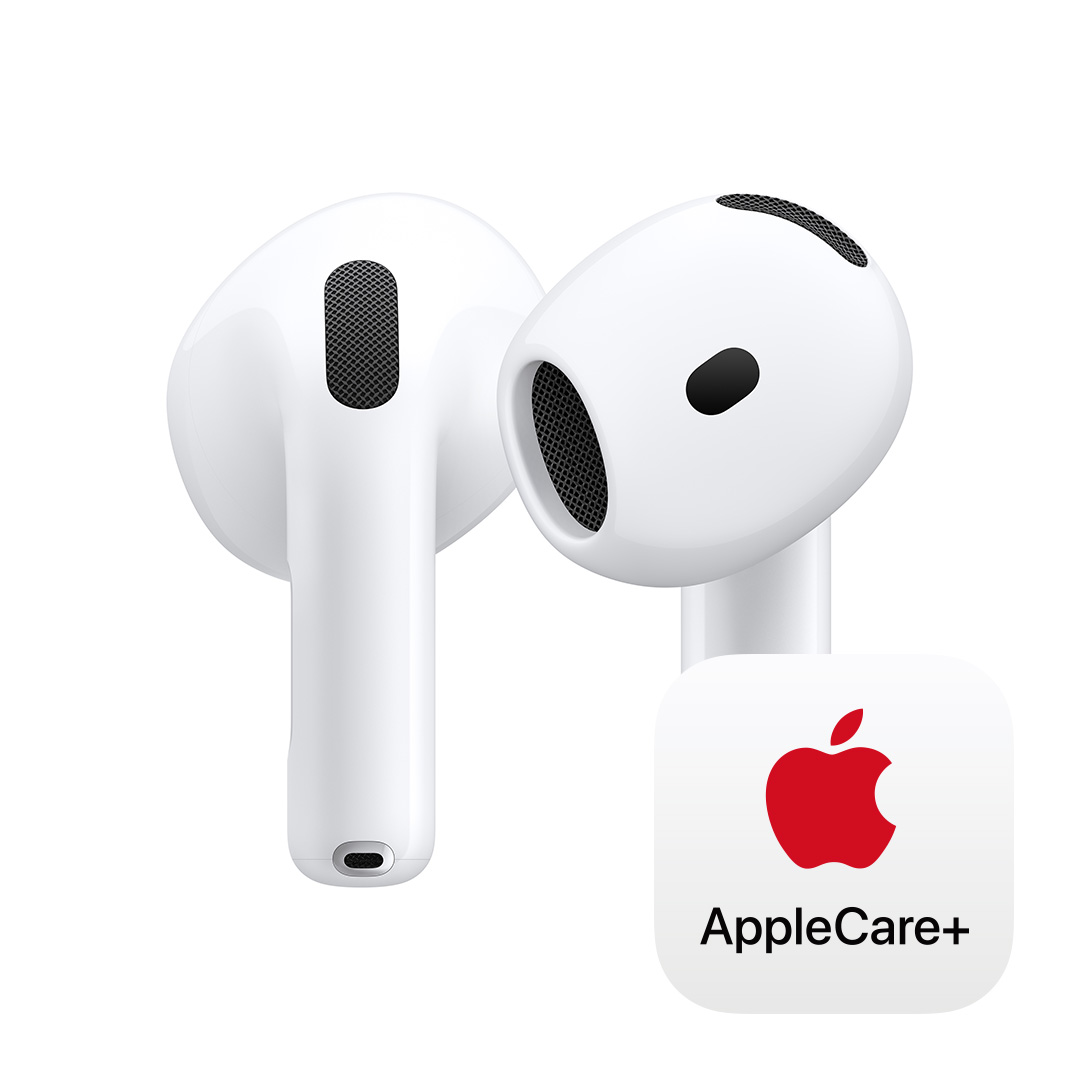 アクティブノイズキャンセリング搭載AirPods 4 with AppleCare+:Apple