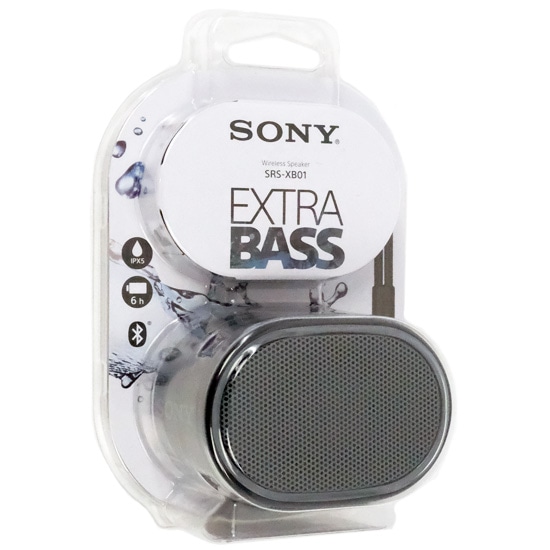 bn:11]【送料無料】SONY ワイヤレスポータブルスピーカー SRS-XB01(B