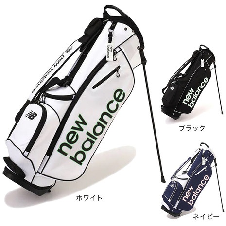 キャディバッグ リップストップ 軽量スタンド(7.5型/ホワイト) 3980002