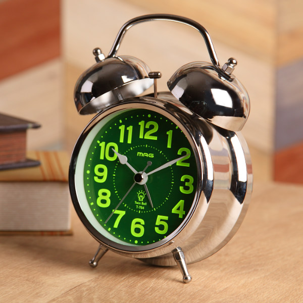 目覚まし時計 ベル音目覚まし時計 ベルズDX（ 目覚まし アナログ 時計