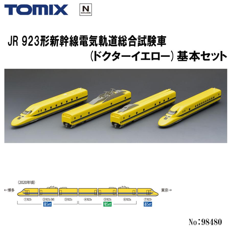 予約 2025年12月予定 Nゲージ 98480 TOMIX JR 新幹線 923形 ドクター