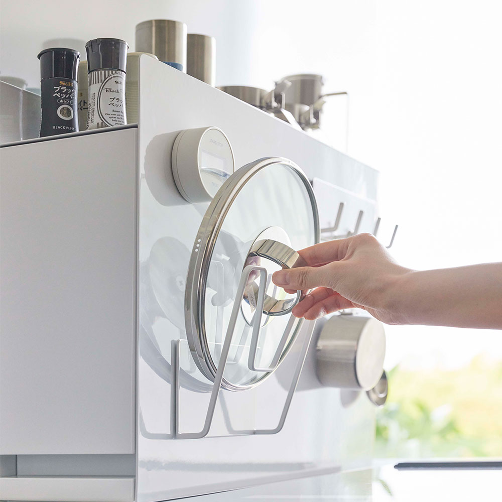 山崎実業 隠せる調味料ラック タワー （ホワイト）