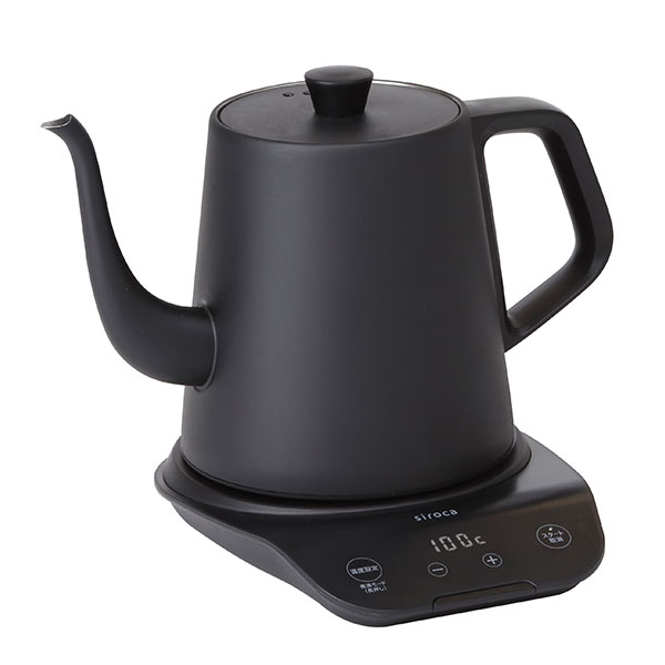 siroca 温度調節ケトル SK-D171（ﾌﾞﾗｯｸ）