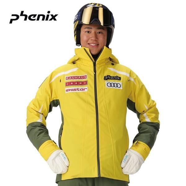 26 Phenix フェニックス Sweden Ski Jacket EFM25OT11SWE YELLOW