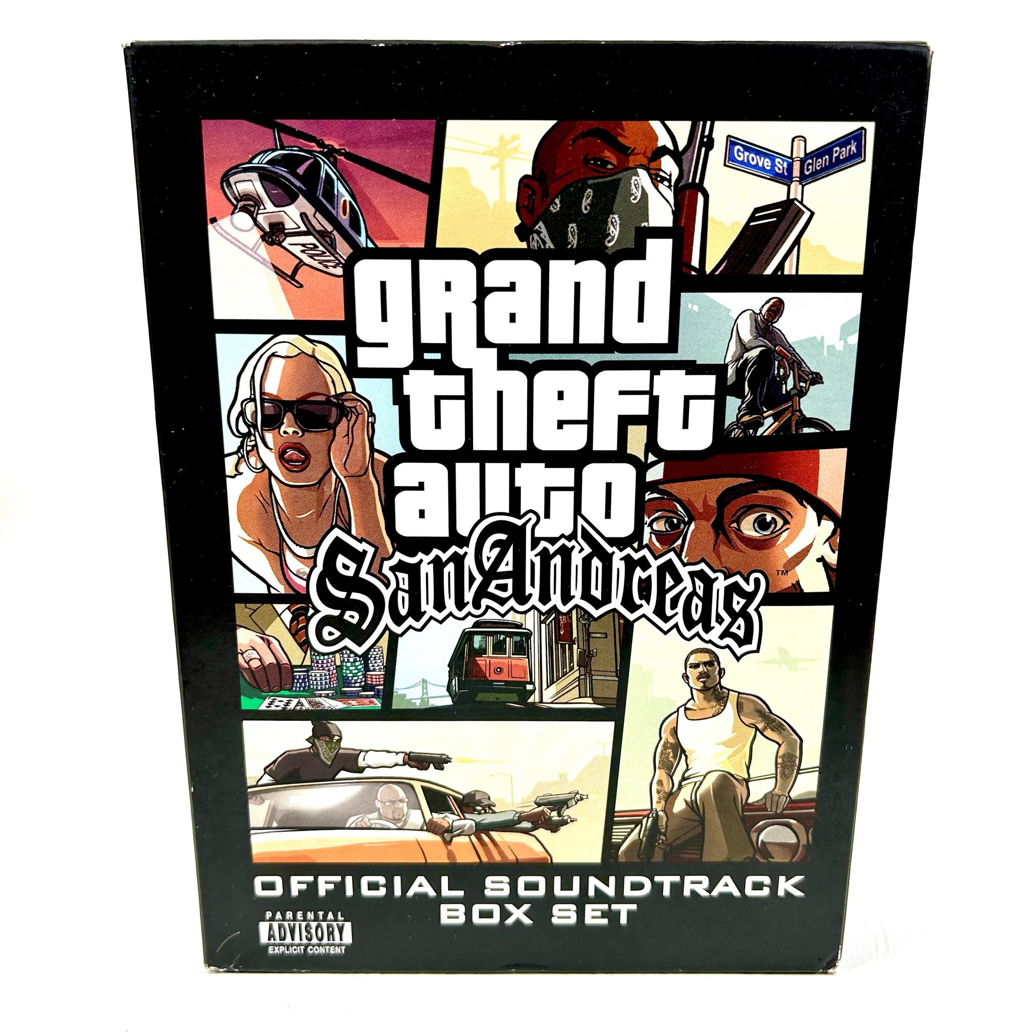 Grand Theft Auto: San Andreas - Soundtrack Box Set – RetroReplay