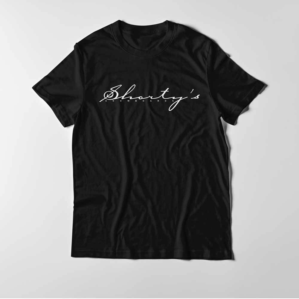 Script T-Shirt – Streetwear Tee | Premium Cotton – Shorty's Snowboards