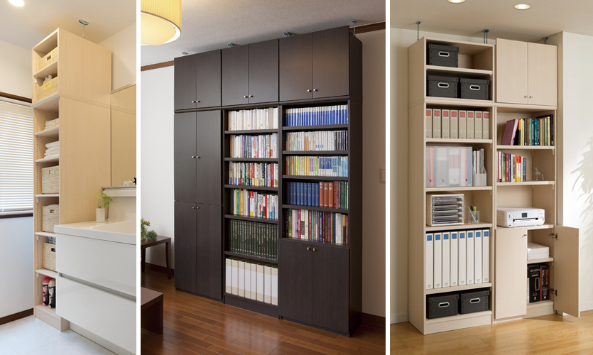 突っ張り棚 オプション ARONCO エースラックカラーラック オーダー