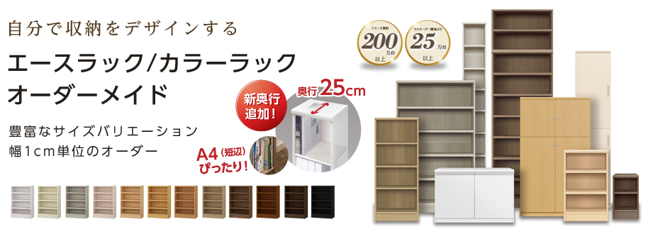 ARONCO エースラックカラーラック オーダーメイド ｜Shelfit