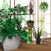 Shade3D 公式 | Shade3D 実用3Dデータ集 森シリーズ