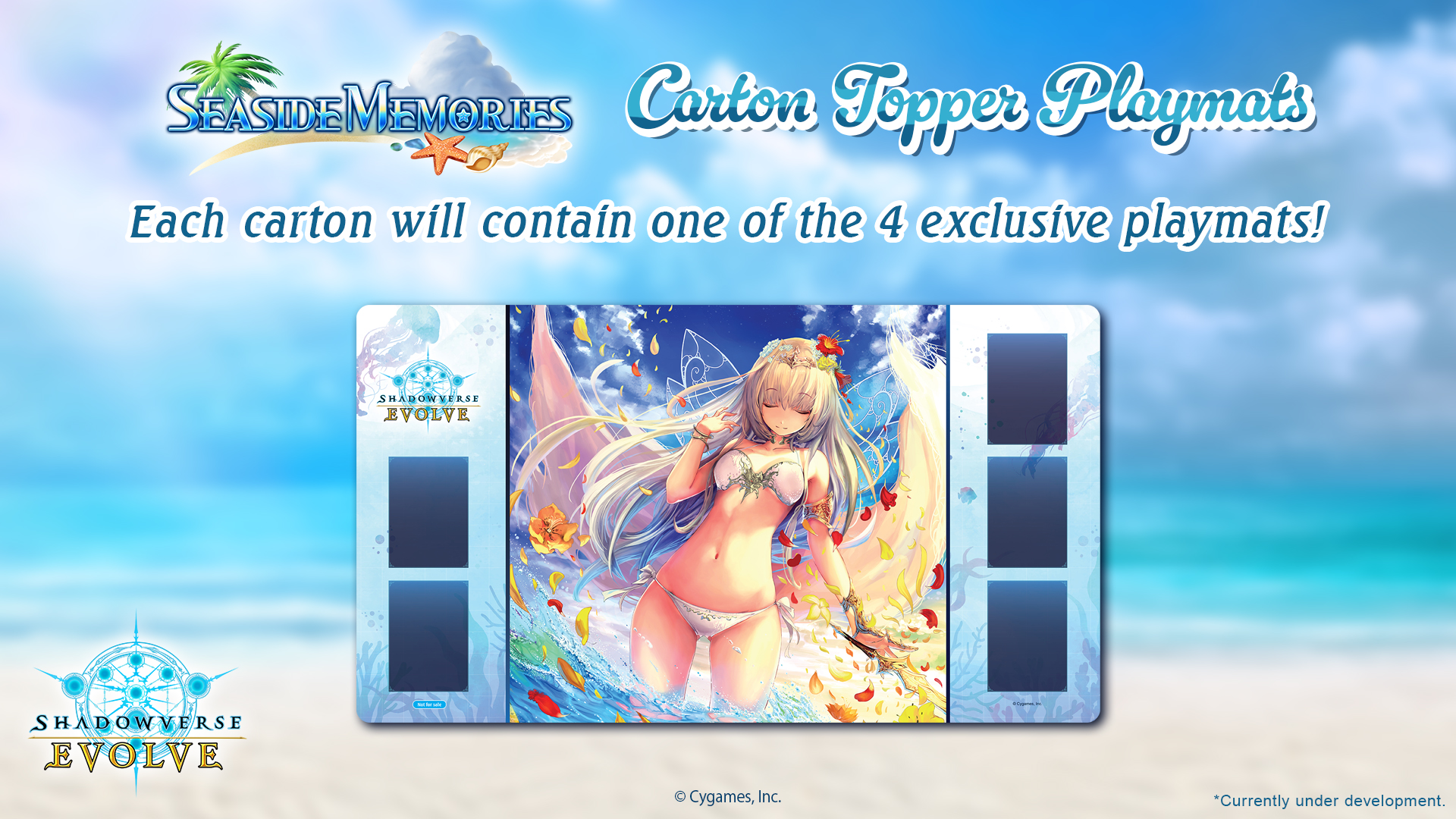 英語版エボルヴ】「Seaside Memories」に限定プレイマットが登場