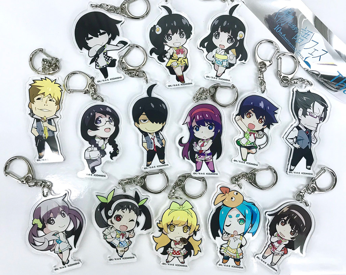 物語〉シリーズ ミニキャラアクリルキーホルダー 阿良々木暦 (フェス