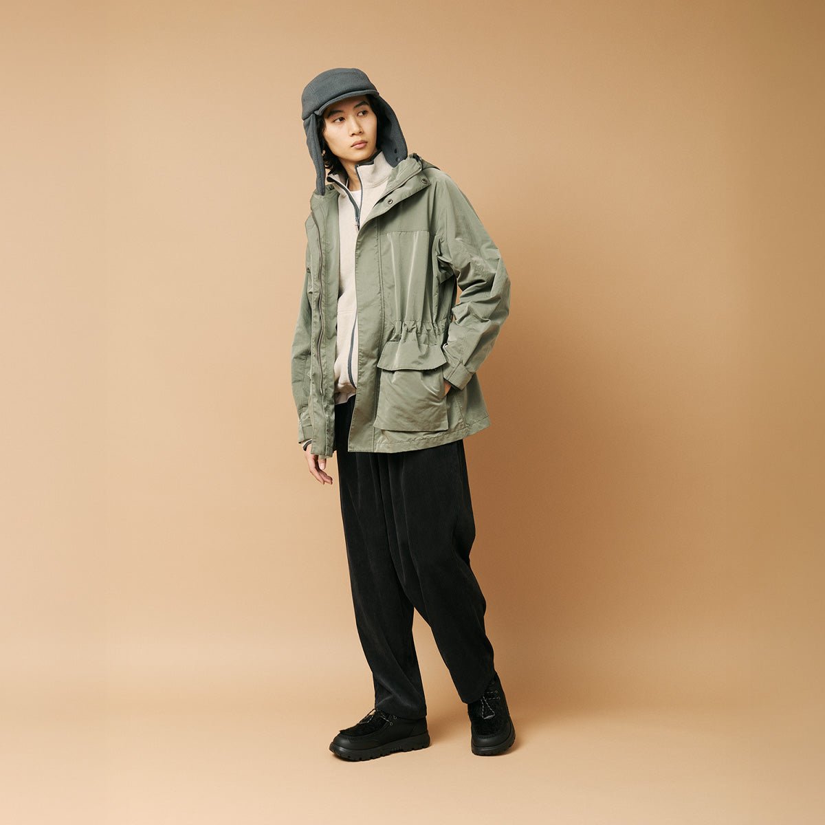 SHAKA ファー付きチロルモックシューズ TRAIL TYROL FUR MOC EX