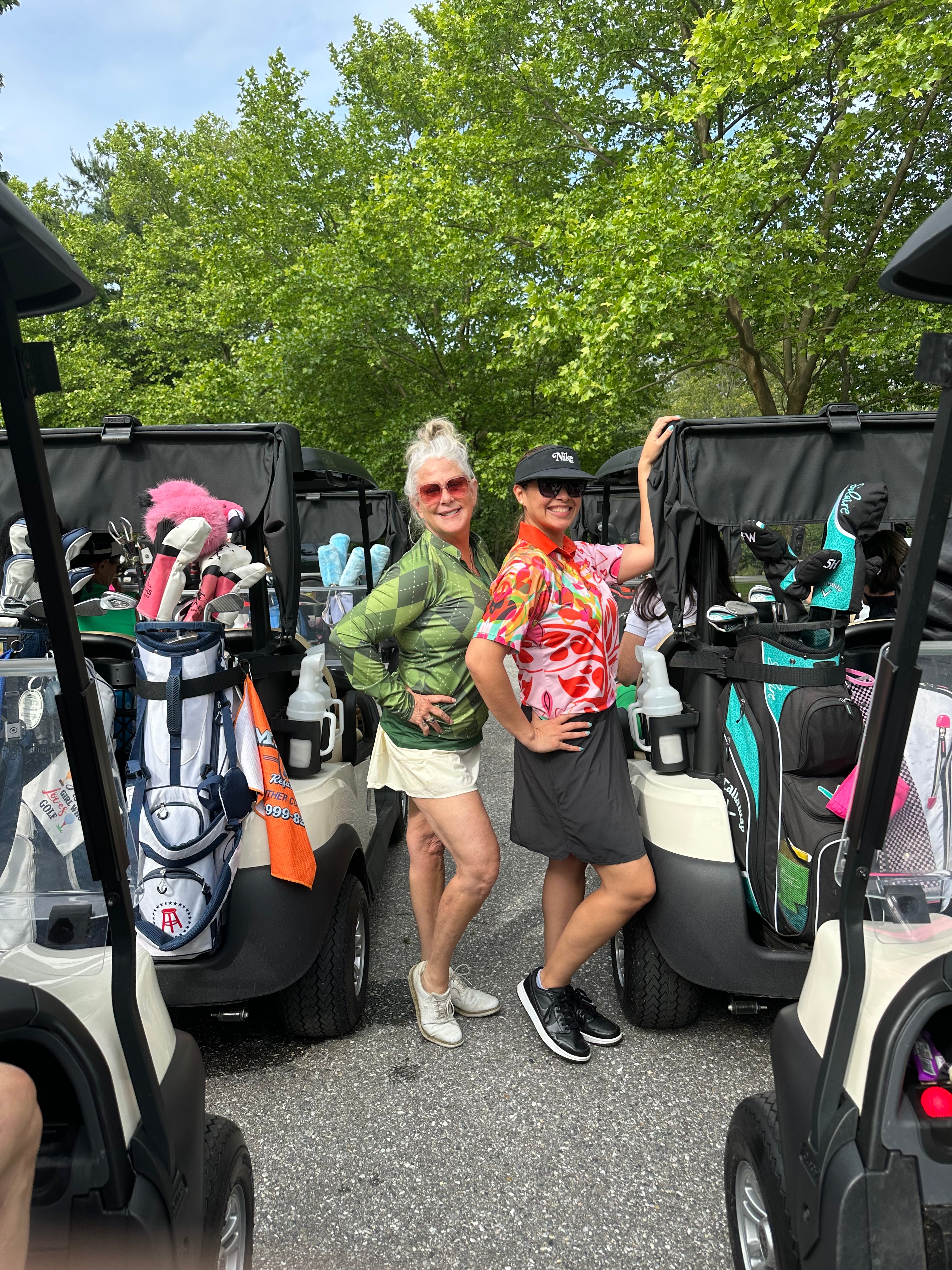 Reading the Green Women's Golf Quarter Zip – Shanks Golf Apparel