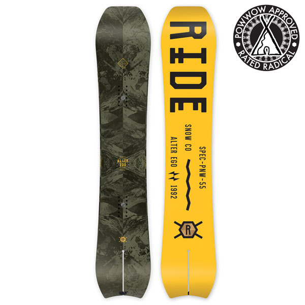 RIDE ALTER EGO 159 SNOWBOARD REVIEW 2015 - JH ShaperSummit
