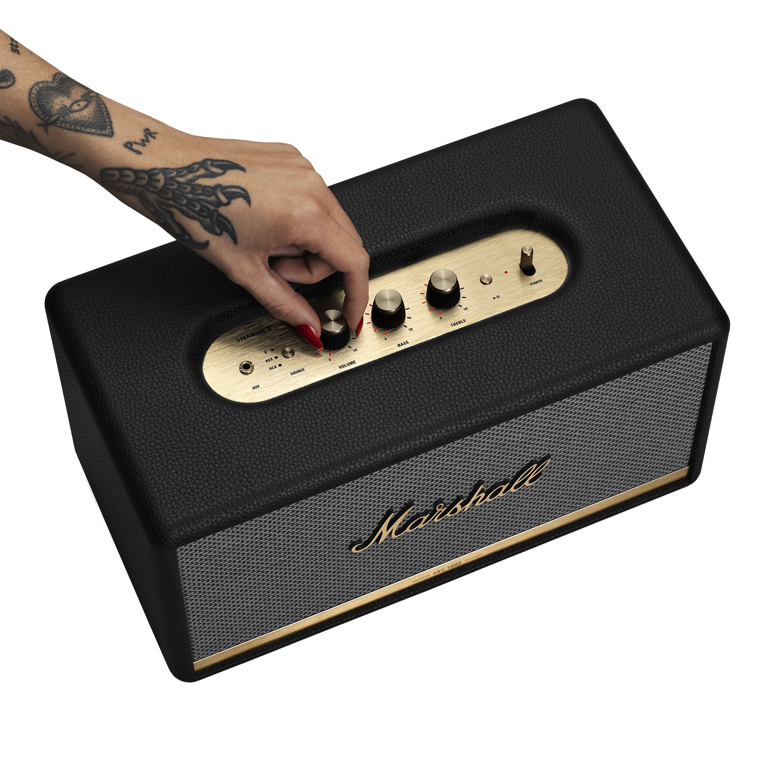 Marshall Stanmore II Bluetooth Speaker System (Black) - Headphones