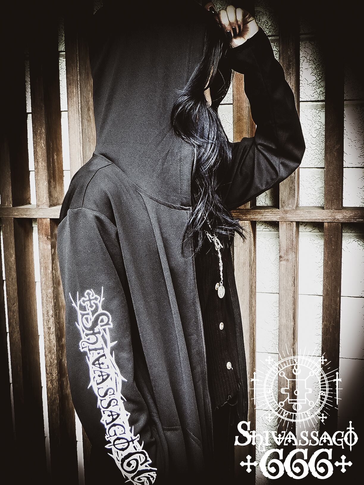 ドライジップパーカー -ソロモン72柱- - SHIVASSAGO666