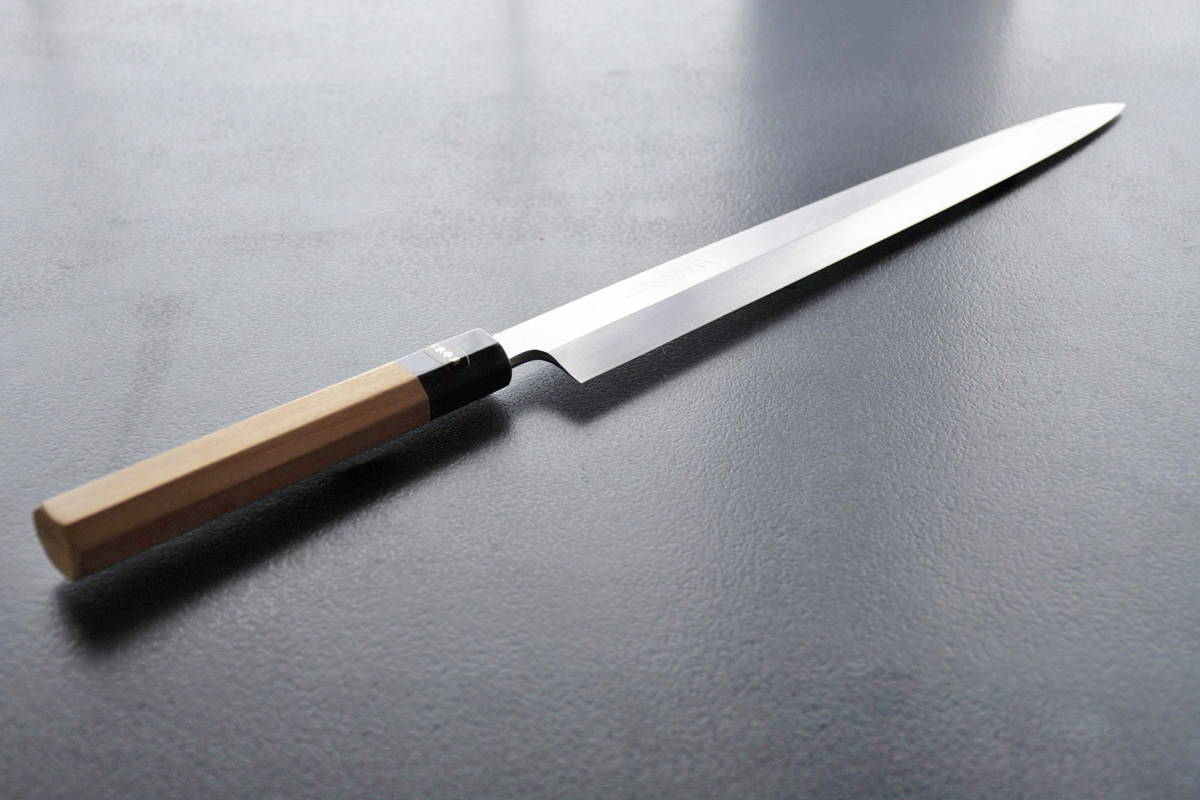 正広作 本焼 柳刃 （右利き）210mm〜300mm – 郡上 紙刃楽サイト