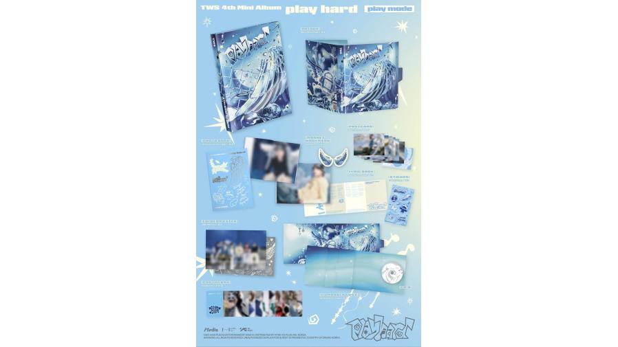 TWS 4th Mini Album『play hard』が10/30(木)に発売決定！SHIBUYA