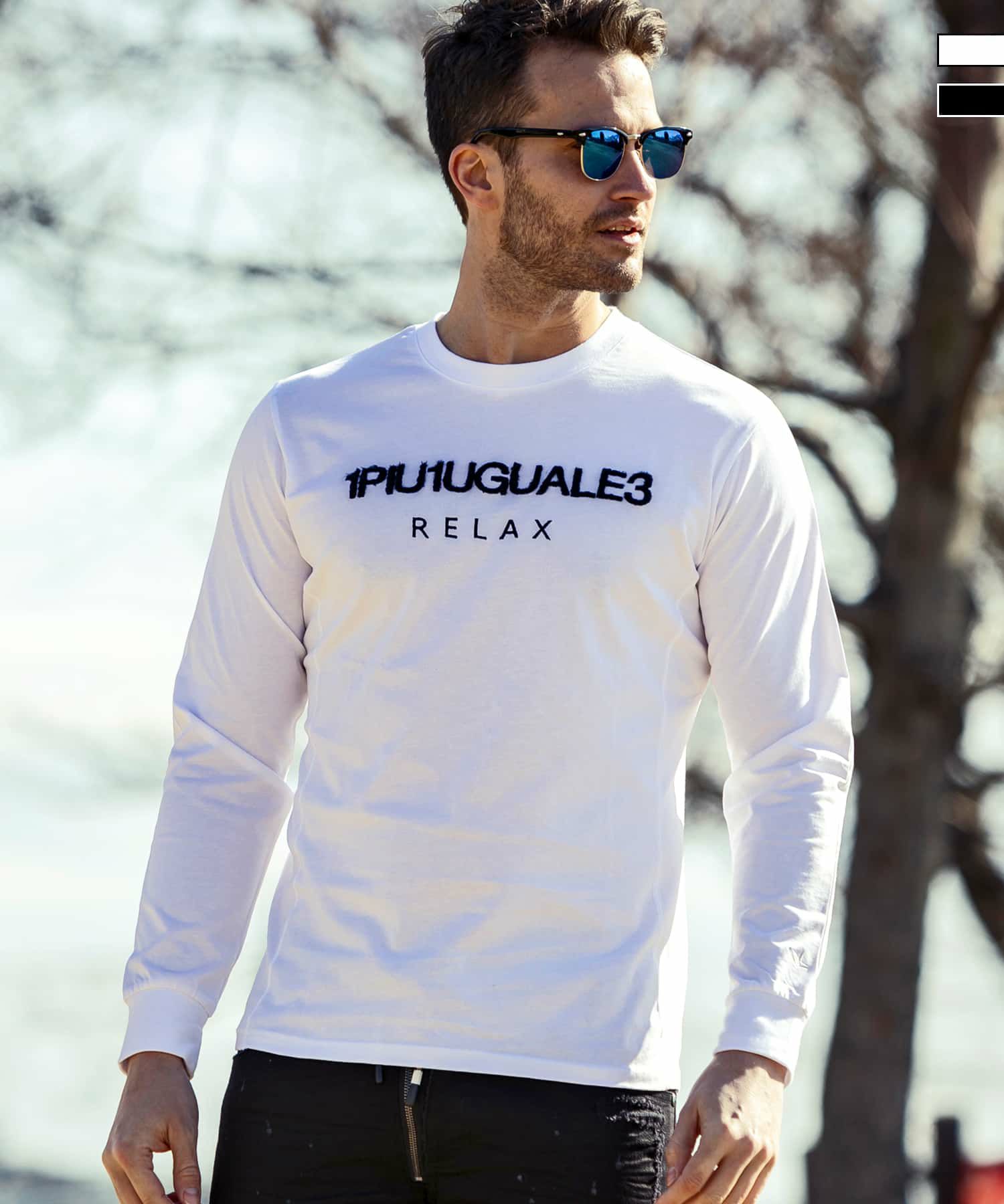 1PIU1UGUALE3 GOLF ロングスリーブ モックネック IV 1PIU1UGUALE3 GOLF