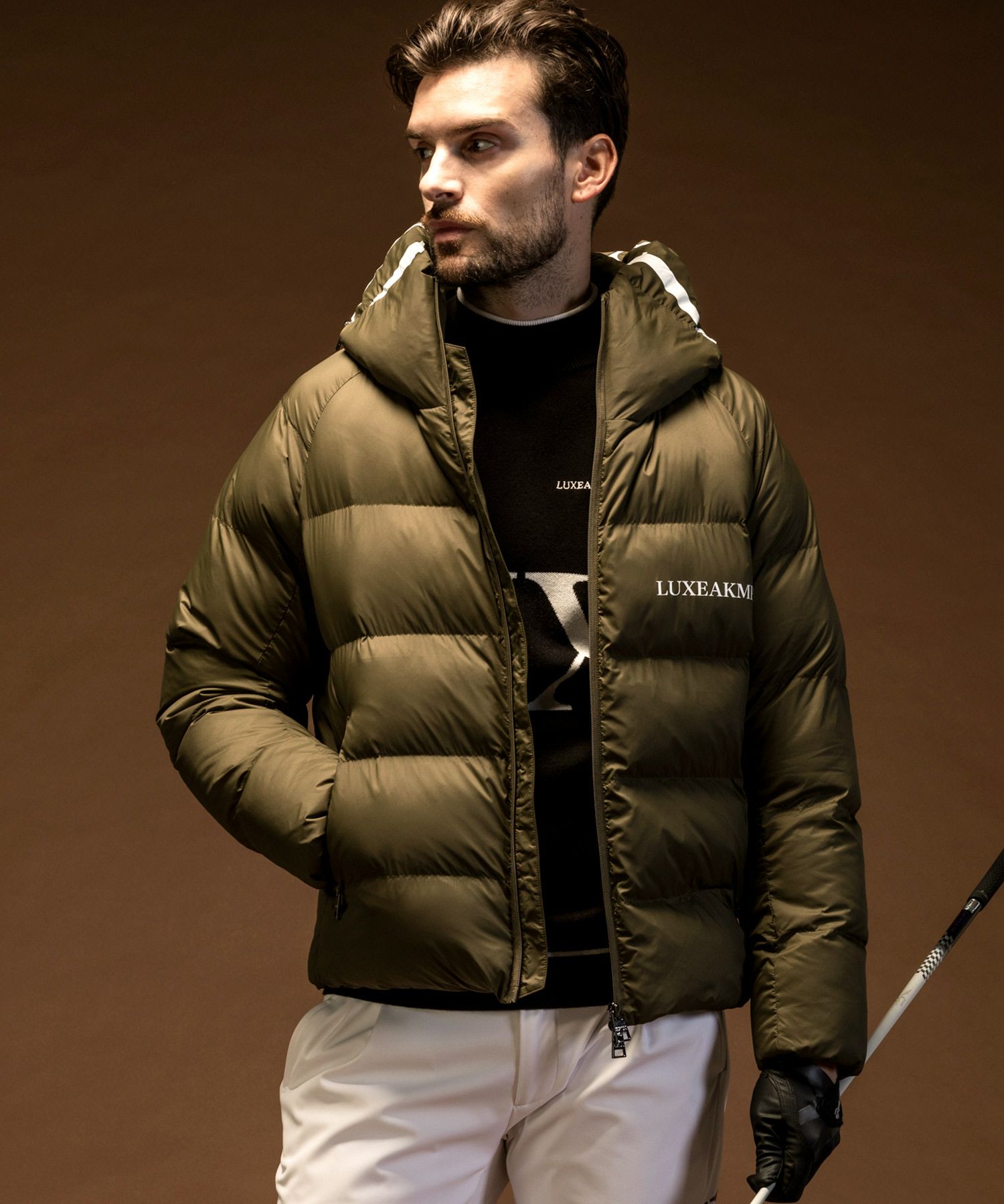 LUXEAKMPLUS(リュクスエイケイエムプラス)ゴルフ フードロゴ軽量