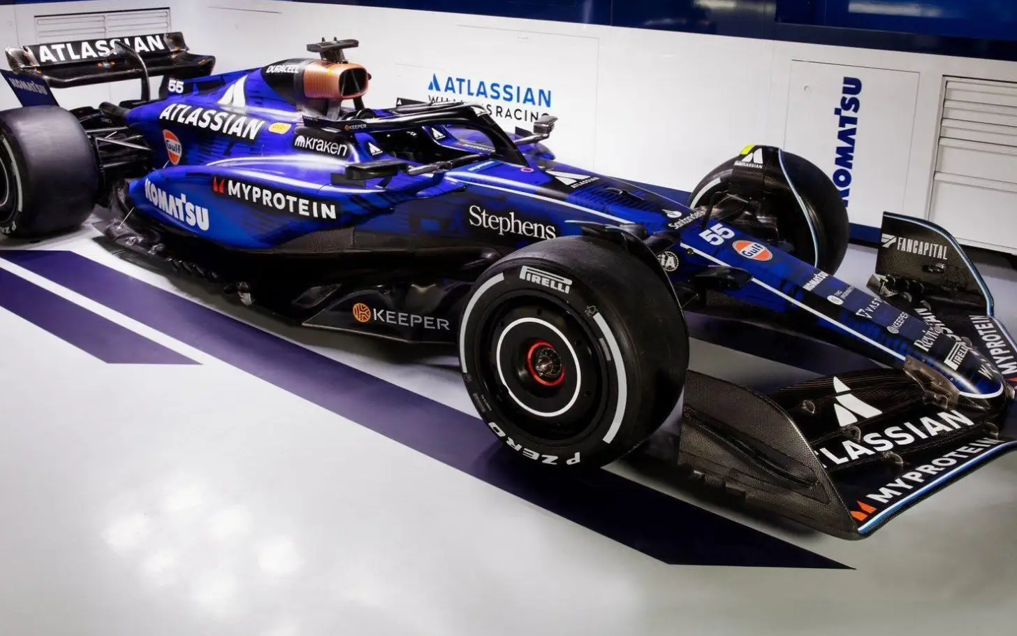 ウィリアムズ、2025年型マシン『FW47』をお披露目 - Shiga Sports