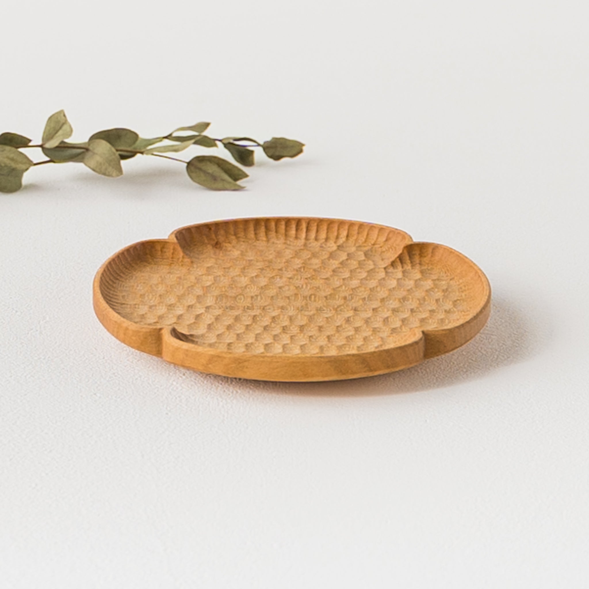 高塚和則 木工房玄 花型コースター さくら｜作家もののうつわ通販 四季