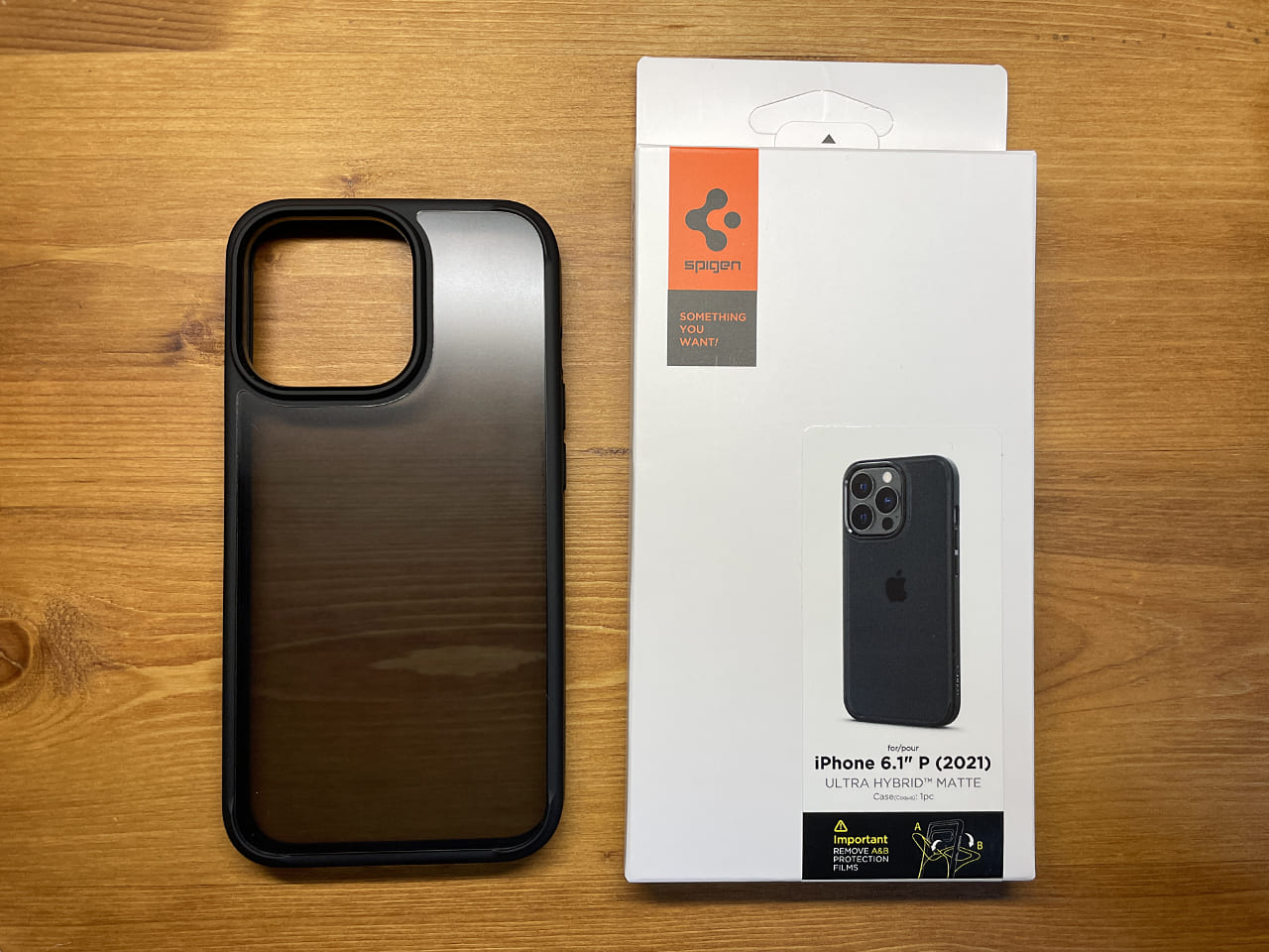 Spigen ウルトラハイブリッド レビュー【iPhone 13 Pro】半透明で